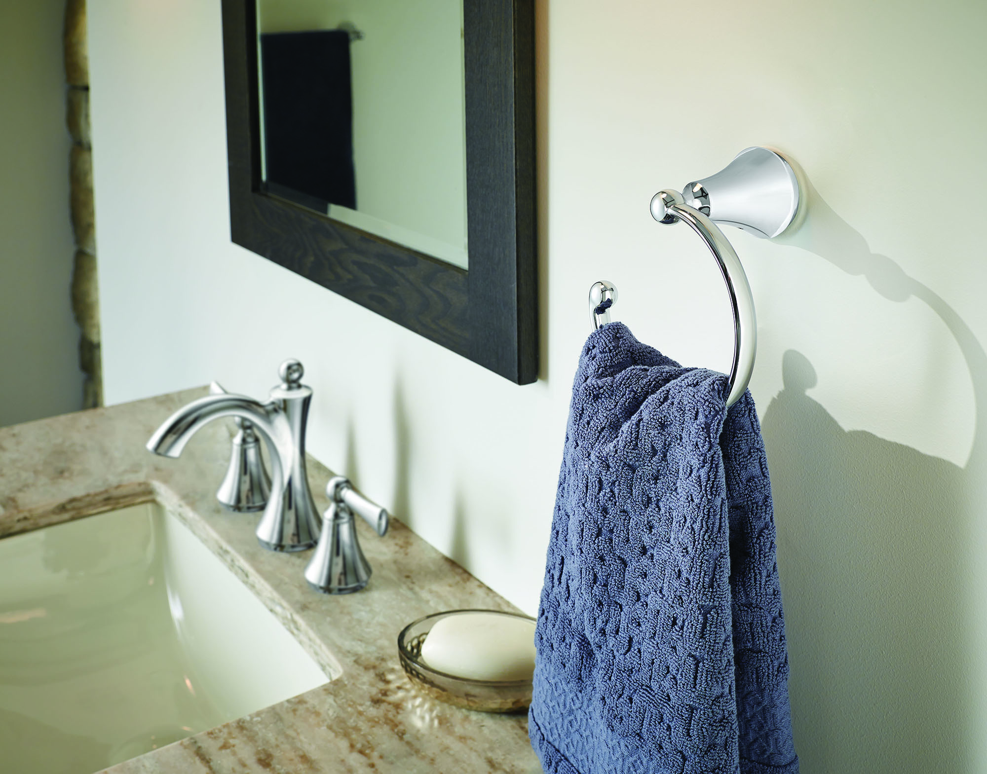 The New Moen® Wynford™ Collection Adds Exceptional Beauty To The Bathroom